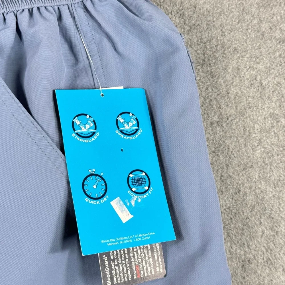 NEW Bimini Bay Boca Grande ll Shorts Men's 38 Steel Blue BloodGuard™ Nylon